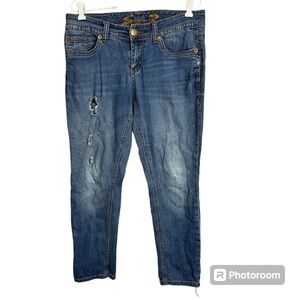 Seven 7 distressed skinny jeans women’s 10